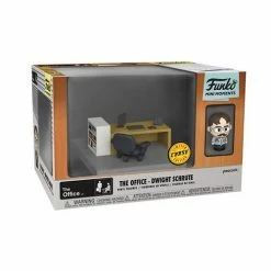 Funko POP! The Office - Dwight Schrute - Funko Mini Moments Mini-Figure Diorama Playset CHASE Version