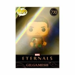 Funko Pop! Marvel Eternals: Gilgamesh Vinyl Figure #730 With Collectible Card - Entertainment Earth Exclusive + Protector