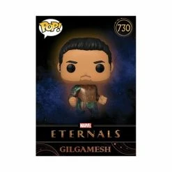 Funko Pop! Marvel Eternals: Gilgamesh Vinyl Figure #730 CHASE With Collectible Card - Entertainment Earth Exclusive + Protector 18 Funko Pop! Marvel Eternals: Gilgamesh Vinyl Figure #730 CHASE With Collectible Card - Entertainment Earth Exclusive + Protector