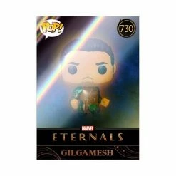 Funko Pop! Marvel Eternals: Gilgamesh Vinyl Figure #730 With Collectible Card - Entertainment Earth Exclusive + Protector