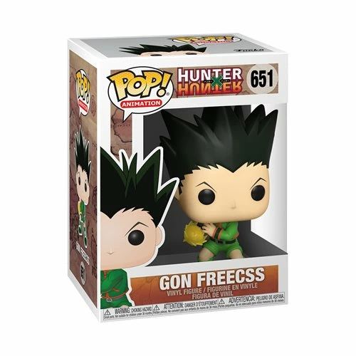 Funko Pop! Hunter X Hunter: Gon Freecss Vinyl Figure #651 + Protector 6 Funko Pop! Hunter X Hunter: Gon Freecss Vinyl Figure #651 + Protector