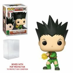 Funko Pop! Hunter X Hunter: Gon Freecss Vinyl Figure #651 + Protector 13 Funko Pop! Hunter X Hunter: Gon Freecss Vinyl Figure #651 + Protector