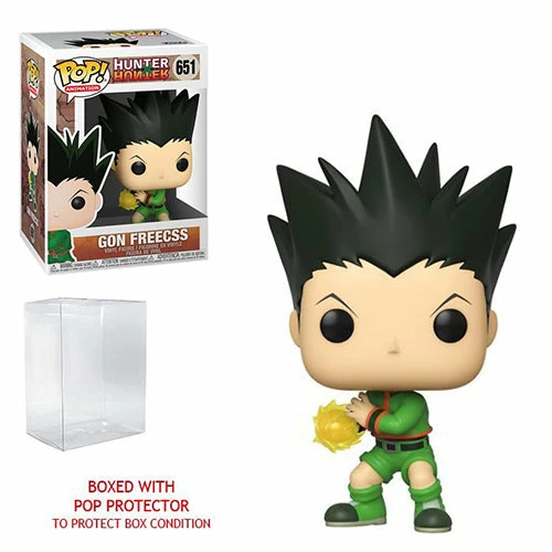 Funko Pop! Hunter X Hunter: Gon Freecss Vinyl Figure #651 + Protector 8 Funko Pop! Hunter X Hunter: Gon Freecss Vinyl Figure #651 + Protector
