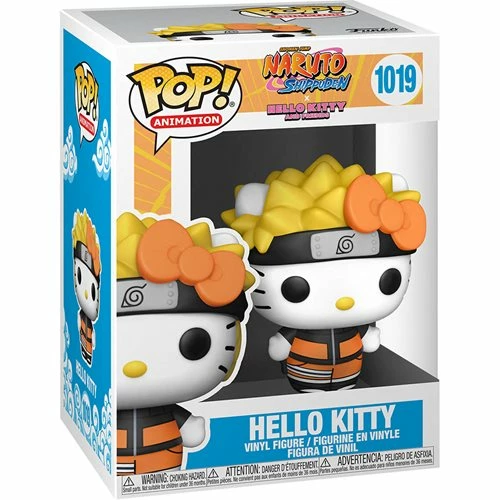 Funko Pop! Sanrio X Naruto Hello Kitty #1019 + Protector 5 Funko Pop! Sanrio X Naruto Hello Kitty #1019 + Protector