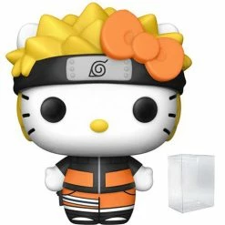 Funko Pop! Sanrio X Naruto Hello Kitty #1019 + Protector