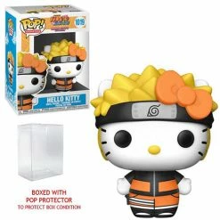 Funko Pop! Sanrio X Naruto Hello Kitty #1019 + Protector 13 Funko Pop! Sanrio X Naruto Hello Kitty #1019 + Protector