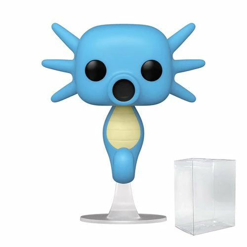 Funko Pop! Pokemon: Horsea Vinyl Figure #844 + Protector 3 Funko Pop! Pokemon: Horsea Vinyl Figure #844 + Protector