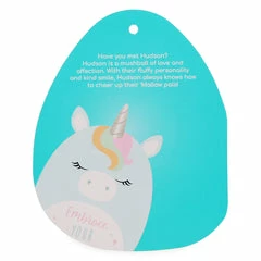 Kellytoys Squishmallows 8" HUDSON The Unicorn Kind Series Embrace Your Weirdness - Official Kellytoy Ultrasoft Plush Toy