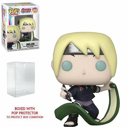 Funko Pop! Boruto: Inojin #1038 + Protector 7 Funko Pop! Boruto: Inojin #1038 + Protector