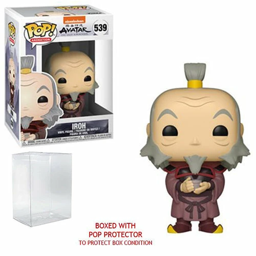 Funko Pop! Avatar: The Last Airbender Iroh With Tea Pop! Vinyl Figure #539 + Protector 8 Funko Pop! Avatar: The Last Airbender Iroh With Tea Pop! Vinyl Figure #539 + Protector