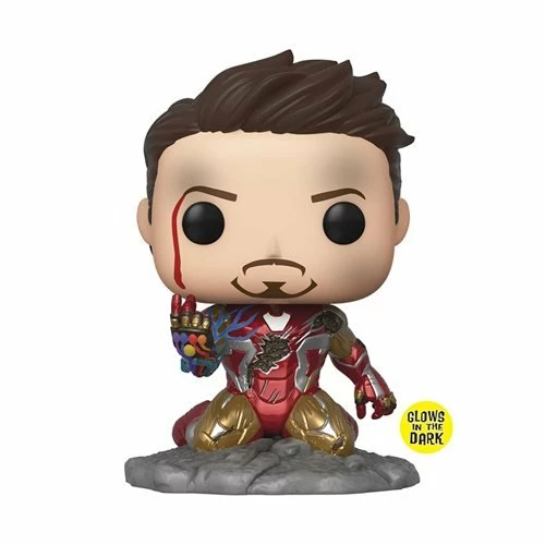 Funko Pop! Marvel Avengers: End Game I Am Iron Man GITD Deluxe #580 - Previews Exclusive + Protector 8 Funko Pop! Marvel Avengers: End Game I Am Iron Man GITD Deluxe #580 - Previews Exclusive + Protector