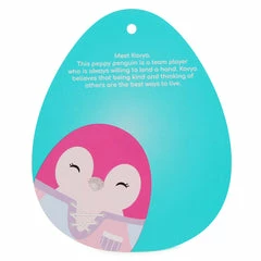 Kellytoys Squishmallows 8" KAVYA The Penguin Kind Series - Official Kellytoy Ultrasoft Plush Toy