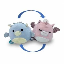 Kellytoys SQUISHMALLOW 5" Flip A Mallow KENNY Dragon & RAQUEL Pegacorn