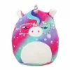 Kellytoys Squishmallows 8" KIMIA Rainbow Unicorn With Glasses