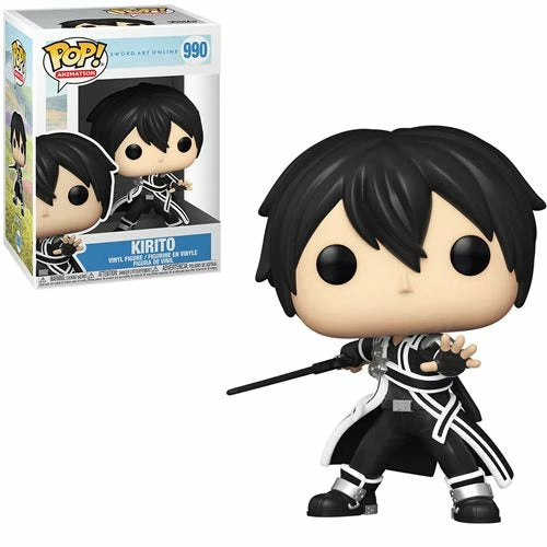 Funko Pop! Sword Art Online: Kirito Vinyl Figure #990 + Protector 4 Funko Pop! Sword Art Online: Kirito Vinyl Figure #990 + Protector