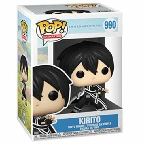 Funko Pop! Sword Art Online: Kirito Vinyl Figure #990 + Protector 5 Funko Pop! Sword Art Online: Kirito Vinyl Figure #990 + Protector