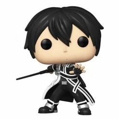 Funko Pop! Sword Art Online: Kirito Vinyl Figure #990 + Protector 11 Funko Pop! Sword Art Online: Kirito Vinyl Figure #990 + Protector