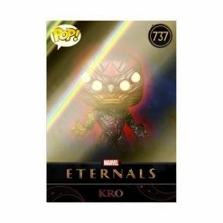 Funko Pop! Marvel Eternals: Kro Vinyl Figure #737 + Protector - Entertainment Earth Exclusive Collector Card 18 Funko Pop! Marvel Eternals: Kro Vinyl Figure #737 + Protector - Entertainment Earth Exclusive Collector Card