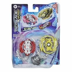 Hasbro Beyblade Burst Surge SlingShock Hyper Sphere Leopard L4 Vs. Master Kerbeus K5 Tops 6 Hasbro Beyblade Burst Surge SlingShock Hyper Sphere Leopard L4 Vs. Master Kerbeus K5 Tops