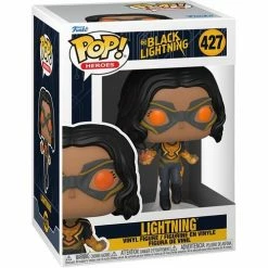 Funko Pop! Black Lightning: Lightning (Jen) Vinyl Figure #427 + Protector