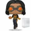 Funko Pop! Black Lightning: Lightning (Jen) Vinyl Figure #427 + Protector