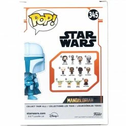 Funko Pop! Star Wars The Mandalorian Hologram GITD #348 - Entertainment Earth Exclusive + Protector