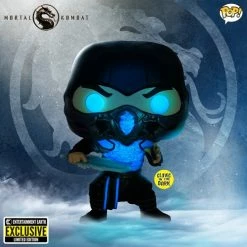 Funko Pop! Mortal Combat: Sub-Zero Glow In The Dark Vinyl Figure #1057 - Entertainment Earth Exclusive + Protector 10 Funko Pop! Mortal Combat: Sub-Zero Glow In The Dark Vinyl Figure #1057 - Entertainment Earth Exclusive + Protector
