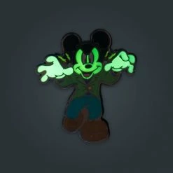 Loungefly Mickey Mouse Halloween Pin Set Of 3 Glow In The Dark - Entertainment Earth Exclusive Loungefly & Other Bags