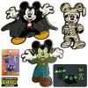 Loungefly Mickey Mouse Halloween Pin Set Of 3 Glow In The Dark - Entertainment Earth Exclusive Loungefly & Other Bags