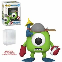 Funko Pop! Monsters Inc: 20th Anniversary Mike With Mitts #1155+ Protector