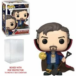 Funko Pop! Spider-Man No Way Home: Doctor Strange #912 + Protector 13 Funko Pop! Spider-Man No Way Home: Doctor Strange #912 + Protector