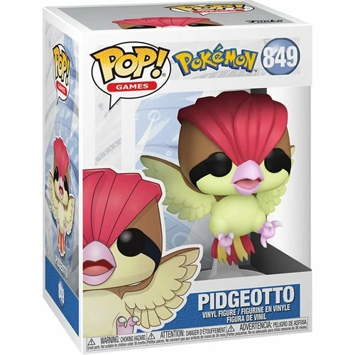 Funko Pop! Pokemon: Pidgeotto Vinyl Figure #849 + Protector 6 Funko Pop! Pokemon: Pidgeotto Vinyl Figure #849 + Protector