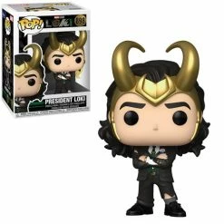 Funko Pop! Marvel Studios Loki: President Loki #898 + Protector