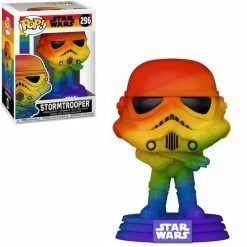 Funko Pop! Star Wars Stormtrooper Pride 2021 Rainbow Pop! Vinyl Figure #296 + Protector