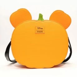 Loungfly Loungefly & Other Bags Loungefly Mickey Mouse Jack-o'-Lantern Mickey Crossbody Purse - Entertainment Earth Exclusive