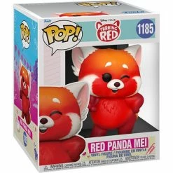 Funko Pop! Super 6" Red Panda Mei - Turning Red + Protector 8 Funko Pop! Super 6
