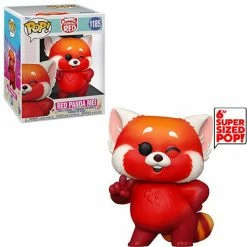 Funko Pop! Super 6" Red Panda Mei - Turning Red + Protector 9 Funko Pop! Super 6