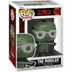 Funko Pop! DC Comics The Batman: The Riddler Vinyl Figure #1192 + Protector 11 Funko Pop! DC Comics The Batman: The Riddler Vinyl Figure #1192 + Protector