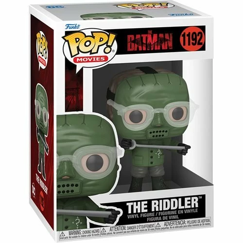Funko Pop! DC Comics The Batman: The Riddler Vinyl Figure #1192 + Protector 6 Funko Pop! DC Comics The Batman: The Riddler Vinyl Figure #1192 + Protector