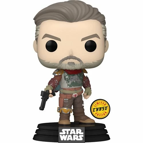 Funko Pop! The Mandalorian: Marshal Cobb Vanth CHASE Version #484 + Protector 5 Funko Pop! The Mandalorian: Marshal Cobb Vanth CHASE Version #484 + Protector