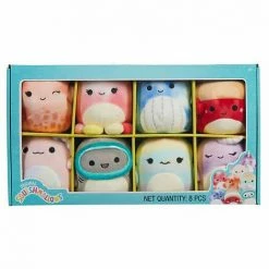 Kellytoys Squishmallows 5" Mini 8 Pack, Sealife - Official Kellytoy - Limited Edition Gift Pack