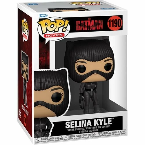 Funko Pop! DC Comics The Batman: Selina Kyle Vinyl Figure #1190 + Protector 6 Funko Pop! DC Comics The Batman: Selina Kyle Vinyl Figure #1190 + Protector