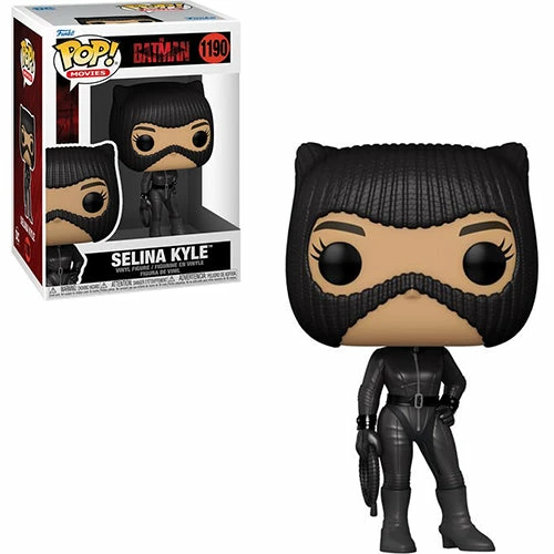 Funko Pop! DC Comics The Batman: Selina Kyle Vinyl Figure #1190 + Protector 4 Funko Pop! DC Comics The Batman: Selina Kyle Vinyl Figure #1190 + Protector