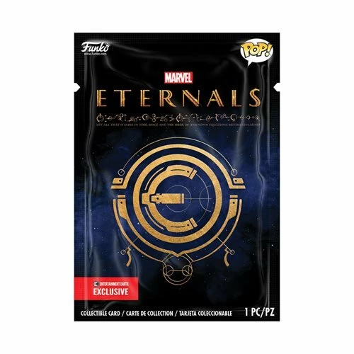 Funko Pop! Marvel Eternals: Sersi #728 + Protector - Entertainment Earth Exclusive Collector Card 6 Funko Pop! Marvel Eternals: Sersi #728 + Protector - Entertainment Earth Exclusive Collector Card