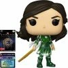 Funko Pop! Marvel Eternals: Sersi #728 + Protector - Entertainment Earth Exclusive Collector Card 1 Funko Pop! Marvel Eternals: Sersi #728 + Protector - Entertainment Earth Exclusive Collector Card