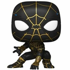 Funko Pop! Spider-Man No Way Home: Black & Gold Suit Spider Man #911 + Protector 11 Funko Pop! Spider-Man No Way Home: Black & Gold Suit Spider Man #911 + Protector