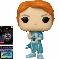 Funko Pop! Marvel Eternals: Sprite #732 + Protector - Entertainment Earth Exclusive Collector Card