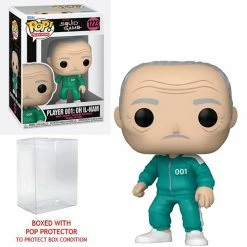 Funko Pop! Squid Game Player 001: Oh Il-Nam #1223 + Protector 13 Funko Pop! Squid Game Player 001: Oh Il-Nam #1223 + Protector
