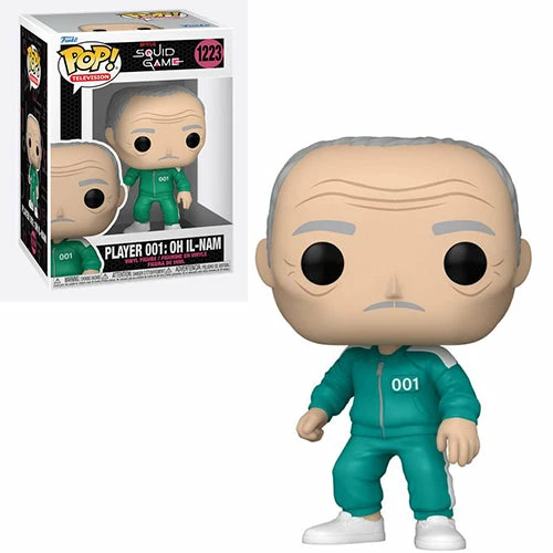 Funko Pop! Squid Game Player 001: Oh Il-Nam #1223 + Protector 4 Funko Pop! Squid Game Player 001: Oh Il-Nam #1223 + Protector