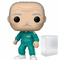 Funko Pop! Squid Game Player 001: Oh Il-Nam #1223 + Protector